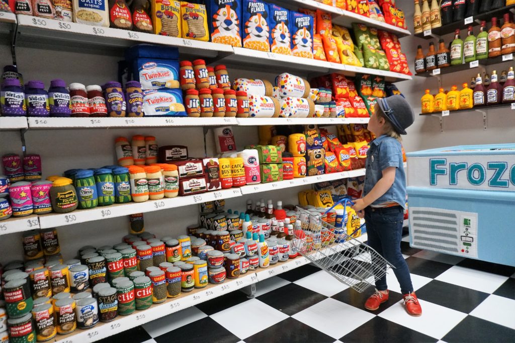 Art installation: A grocery store made entirely of felt, Lifestyle