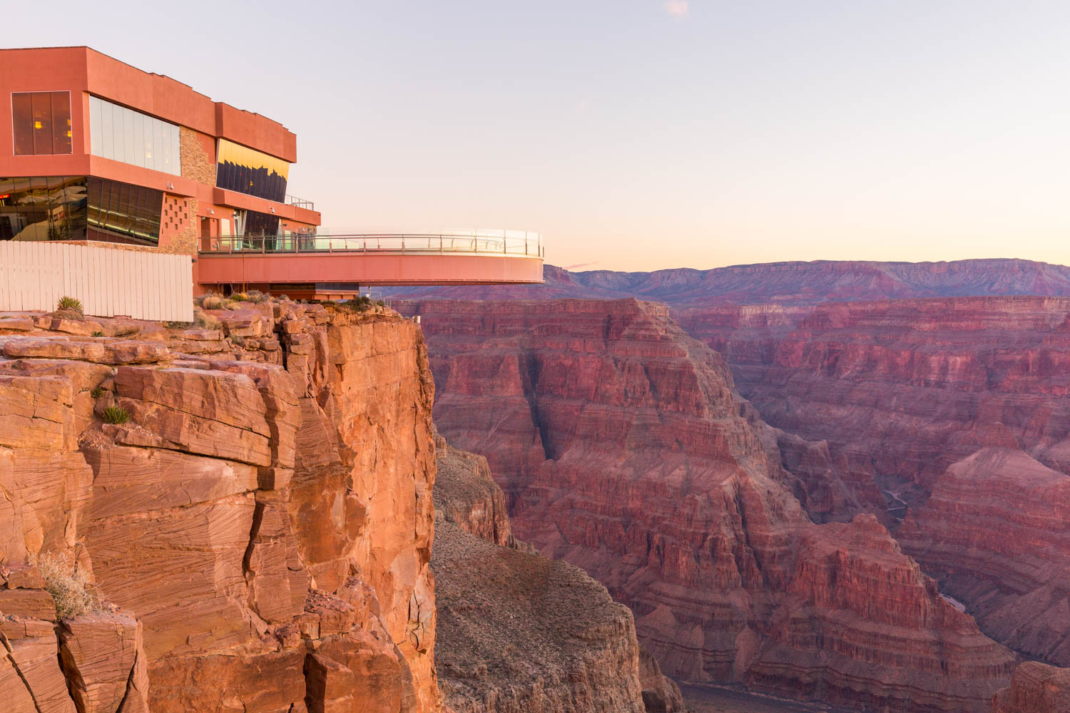 Litlle Kid Big City Grand Canyon Skywalk With Kids