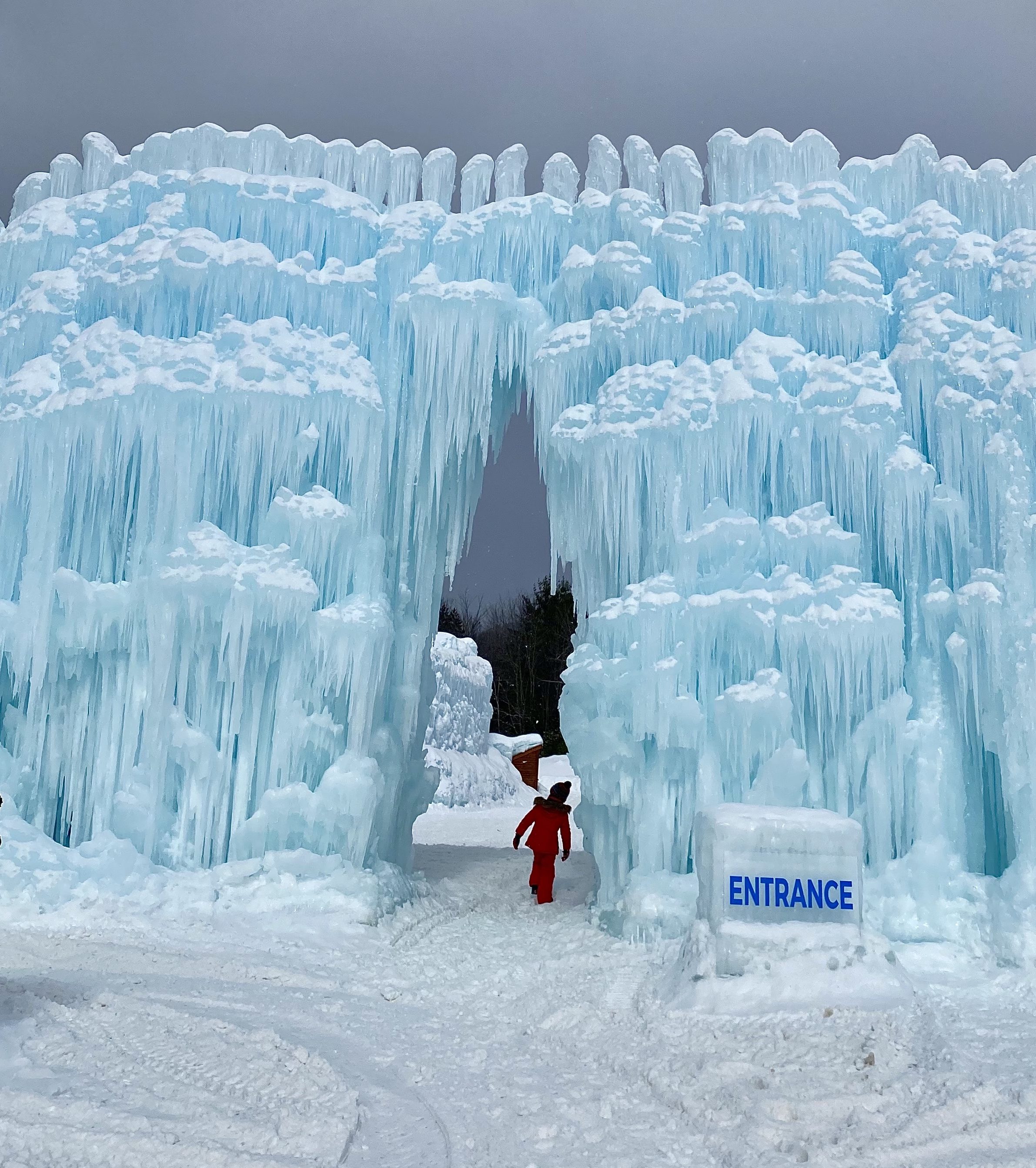 Cool as Ice Visiting Ice Castles New Hampshire with Kids