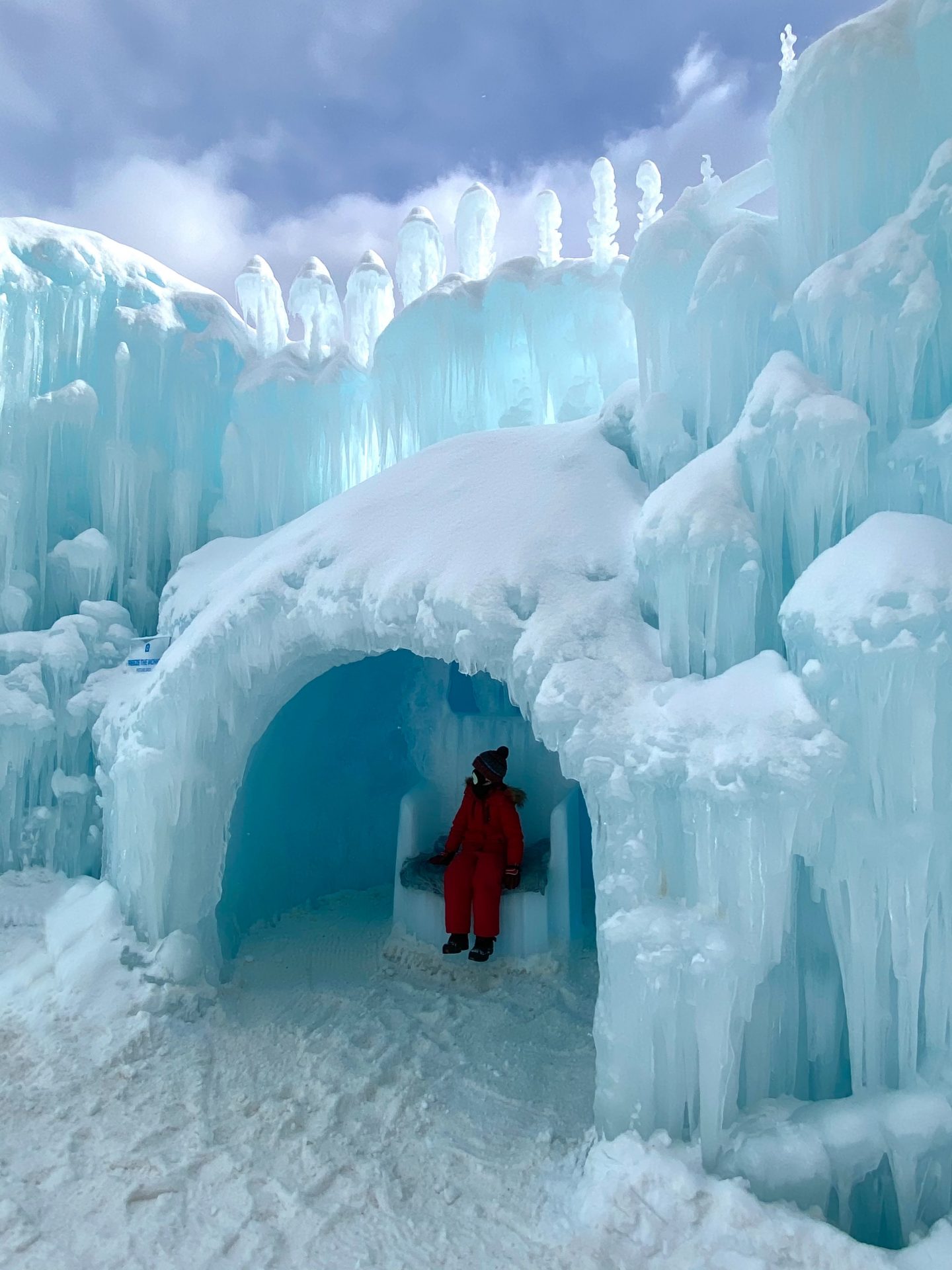 Cool as Ice Visiting Ice Castles New Hampshire with Kids